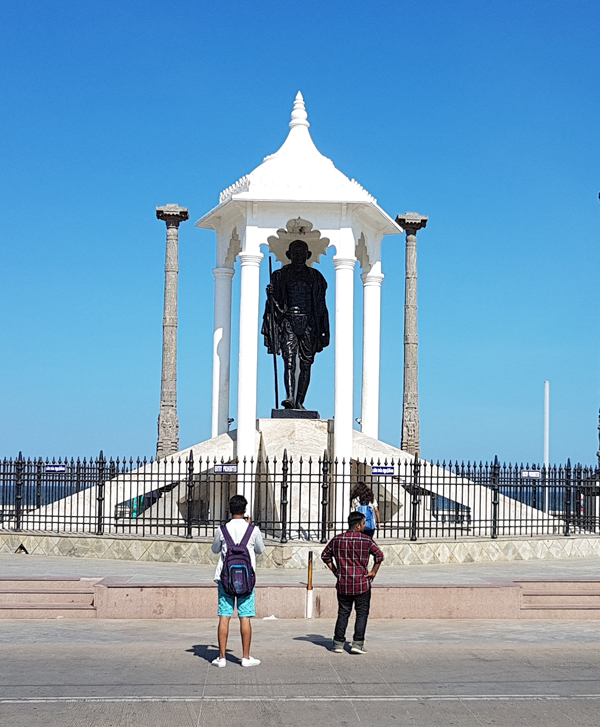 Chennai to Pondicherry One Day Trip Gandhi Statue
